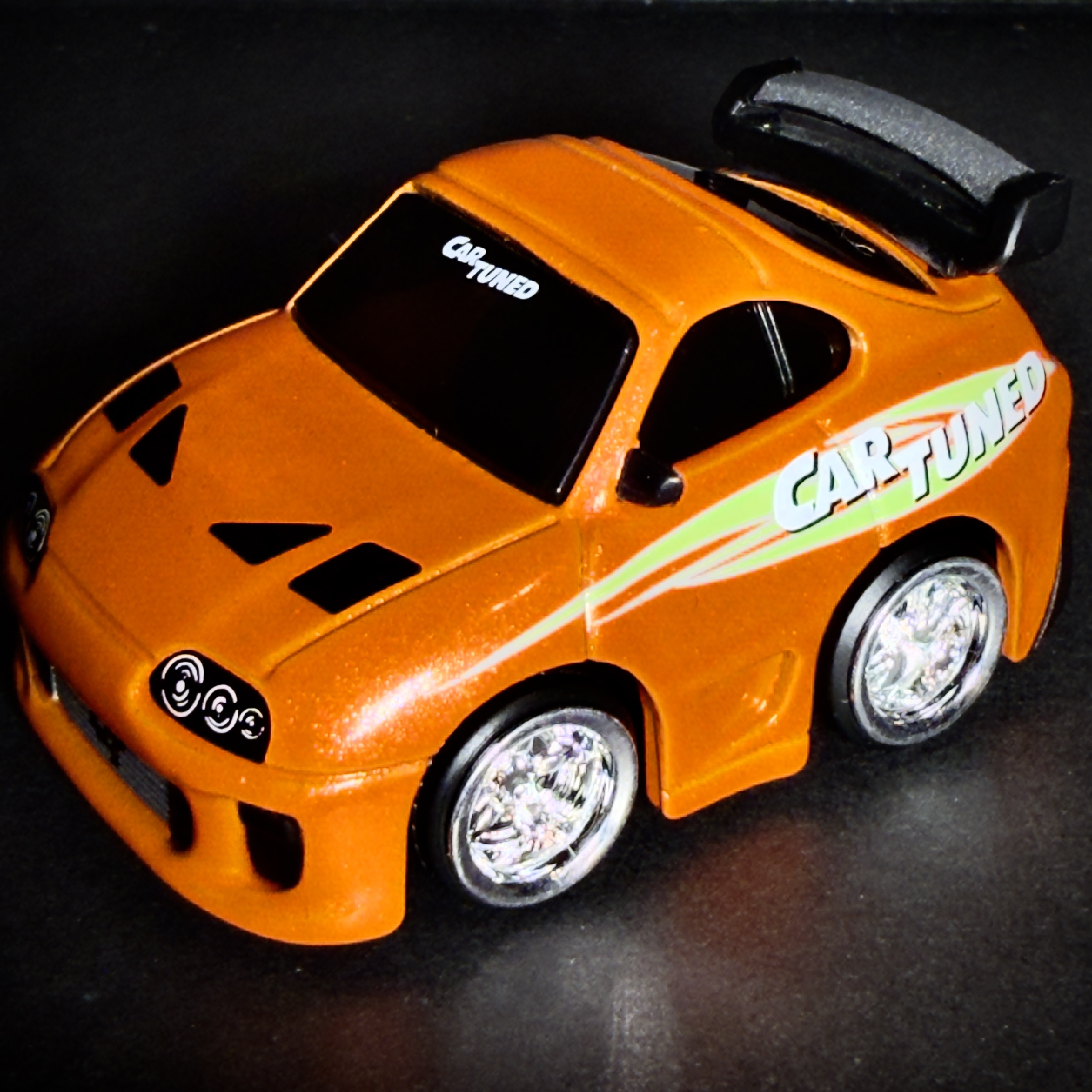 Orange 1993 Toyota Supra