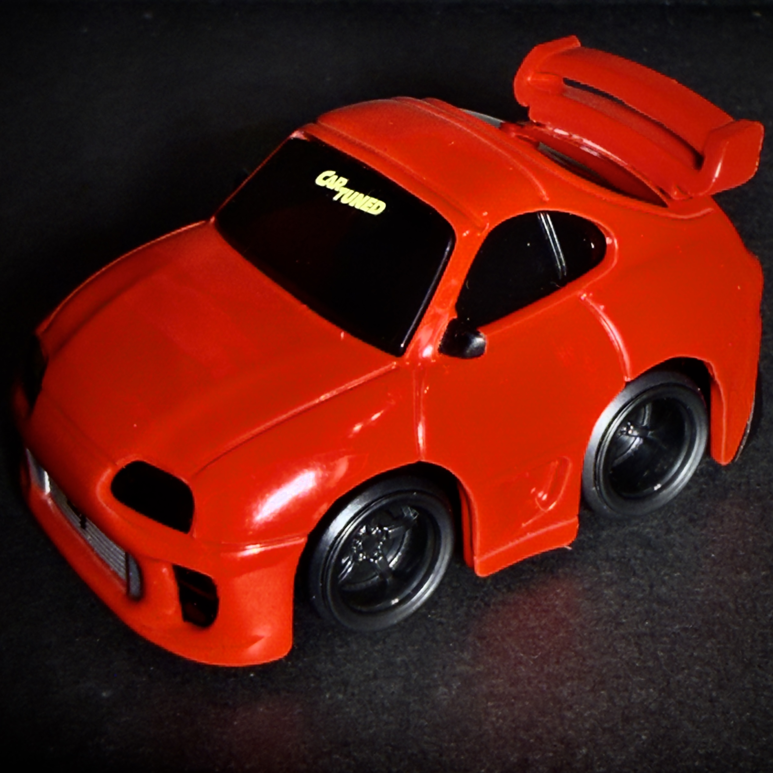 Red 1993 Toyota A90 Supra